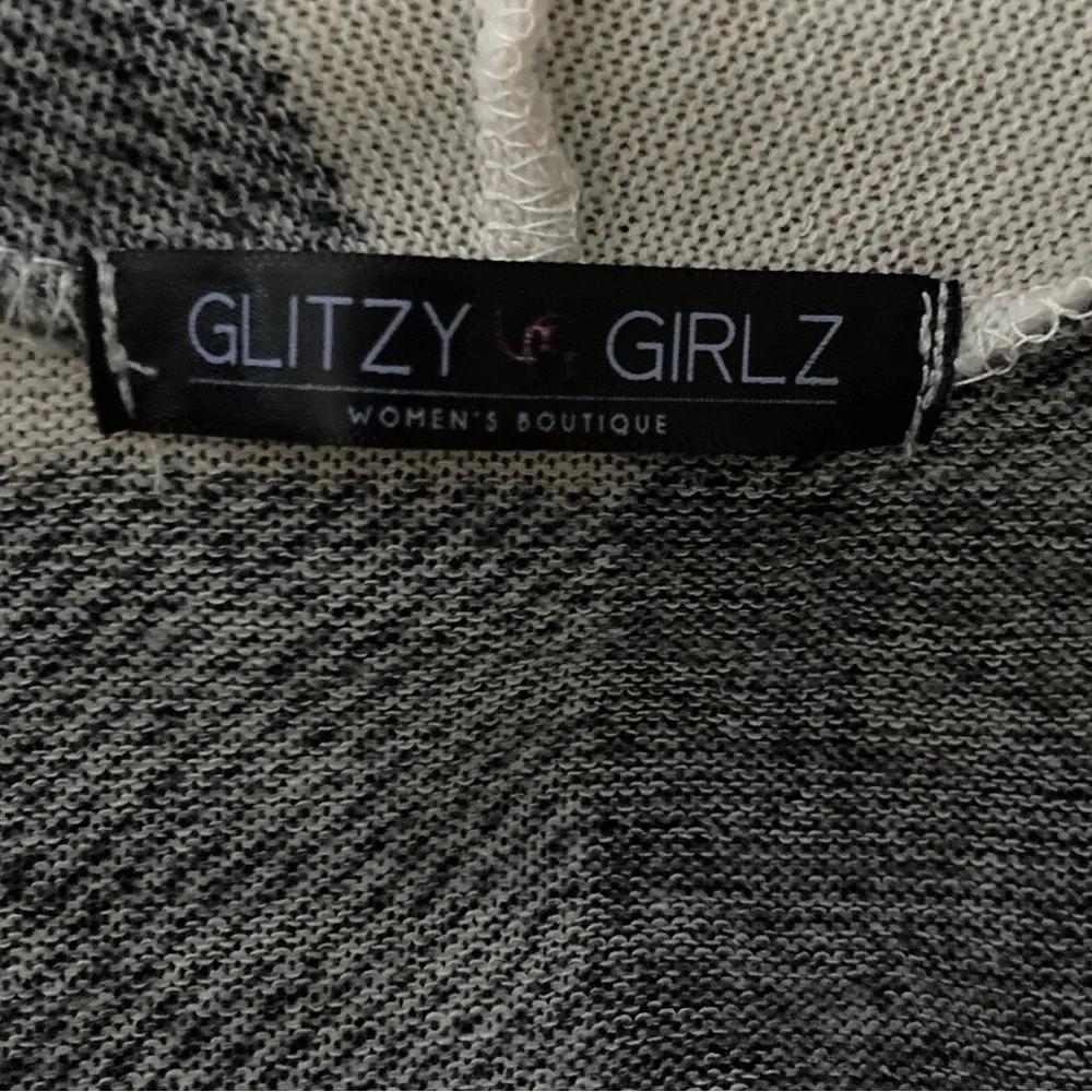 EC Glitzy Girlz Open Winter  Cardigan Plus Size 2X - Picture 12 of 12